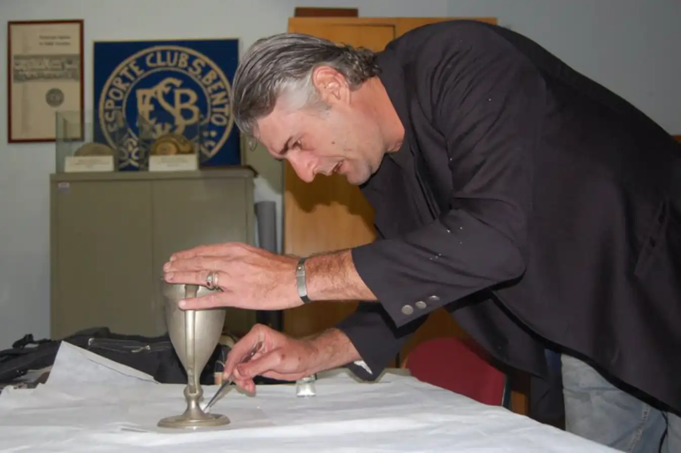 Restauração da Taça Pierrot do EC São Bento